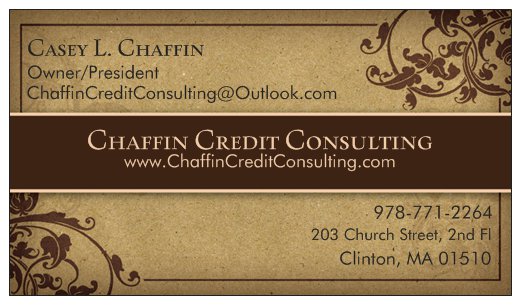 Contact Us Chaffin Financial